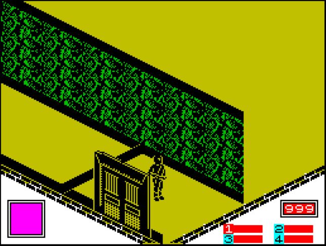 Strike Force Cobra - ZX Spectrum game screenshot (1986) by Piranha